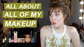 MY MAKEUP COLLECTION (& ALL MY FEELINGS) | MAKEUP COLLECTION TAG! | Hannah Louise Poston