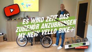 VELLO BIKE+ - Anbringen des Heck-Gepäckträger & des vordernen Schutzblech | Overlandtour