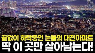 외지인들이 다 망쳐놓은 눈물의 대전 아파트! 앞으로 딱 이곳만 살아남는다! l 부동산 전망 경매