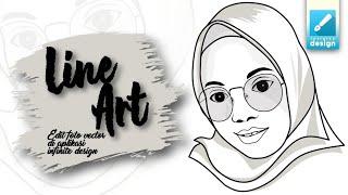 02/infinite design | LINE ART VECTOR KEREN | Normal Speed