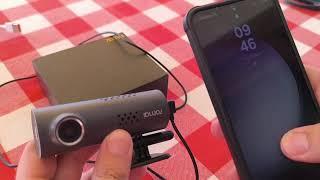 Unboxing set-up and installation Dash camera for cars