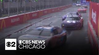 Day 2 of the second NASCAR Chicago Street Race