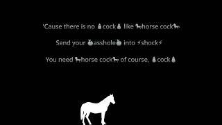 No Cock Like Horse Cock — Pepper Coyote — Lyric video