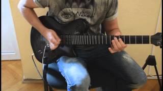 (Full Cover) Paul Gilbert - My Teeth Are A Drumset - Александр Кузьменко
