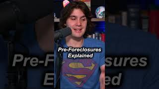 Pre Foreclosures Explained for Beginners Wholesaling Real Estate  #shorts #youtubeshorts