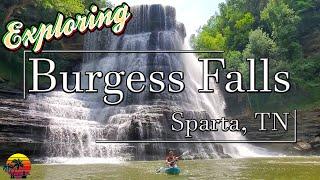 Kayaking to Burgess Falls, Sparta TN