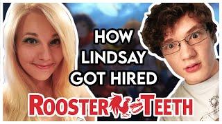How Lindsay Jones got hired at Rooster Teeth