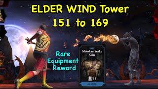 Elder Wind Tower 151 to 169 (Random Rare Equipment Reward) Mortal Kombat Mobile