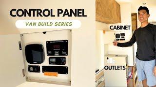 DIY Van Building a Control Panel & Outlets | Van Build Series (Ep. 21)