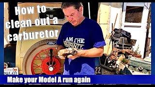 1929 Model A Ford Mail Truck Revival. Will it run? PLUS- How to clean out a Ford Model A Carburetor