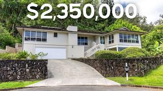 Oahu House for Sale in Maunawili, Hawaii - Home Tour