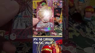 Sanji leader pulled from packs of One Piece PRB-01!!! #onepiece