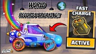 8 WORLD RECORDS WITH CC-EV!!  NOT SO BAD MASTERIES! - Hill Climb Racing 2