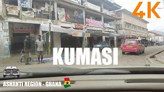 Adum Sunday Drive from Sofoline Suntreso Kumasi Ghana 4K