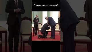 Putin knelt before Xi Jinping