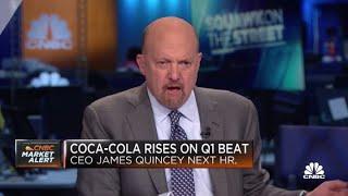 Jim Cramer on Coca Cola's earnings beat: 'This stock should be higher'