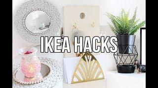 IKEA HACKS AND DIYS | AFFORDABLE AND EASY HOME DECOR 2018 | CHEAP ROOM DECOR