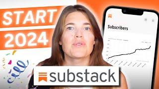 How to START a NEWSLETTER on Substack  (2025 Tutorial for Beginners)