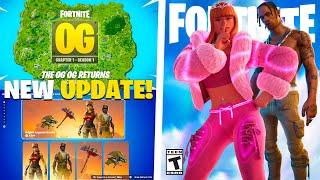 Everything to Expect in Tomorrow's Fortnite Update! (Chapter 1 CLASSIC)