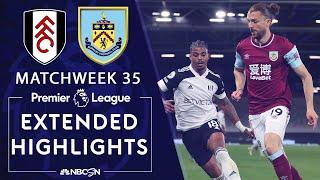 Fulham v. Burnley | PREMIER LEAGUE HIGHLIGHTS | 5/10/2021 | NBC Sports