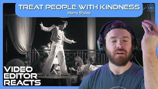 Video Editor Reacts to Harry Styles - Treat People With Kindness