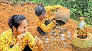 17-year-old single mother: Gardening vegetables and suddenly discovering a secret treasure