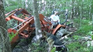 Kubota in deep mud