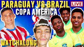 BRAZIL vs PARAGUAY LIVE COPA AMERICA WATCHALONG | MADRIDISTA REACTION