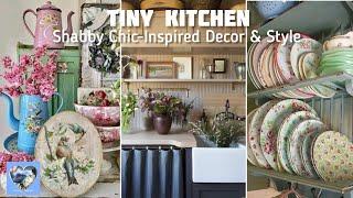 NewSMALL KITCHEN MIX & MATCH STYLES: Combining Shabby Chic & Eclectic Look Kitchen Home Decor Ideas