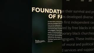The Faith counts team visited @NMAAHC. Loads of good religious history. #blackhistory #faithcounts