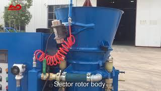 factory direct refractory and concrete shotcrete gunite machine