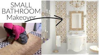 DOLLAR TREE Meets IKEA! SMALL BATHROOM MAKEOVER IDEA TO TRYOUT!