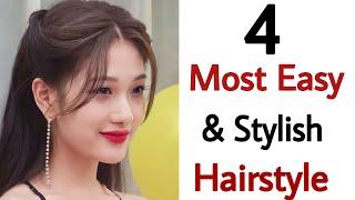 4 Most Easy New open hairstyle - easy hairs tyle | hairstyles for girls | open hairs