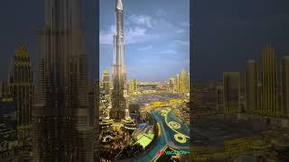 Burj Khalifa & Dubai Fountain by Night