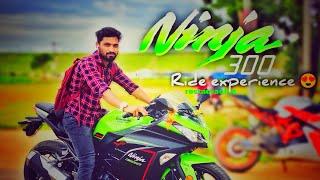 kawasaki ninja 300 bs6 | Ride experience |Aravind motovlog