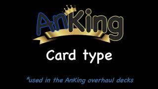 The AnKing Overhaul part 3: Card Type Customization