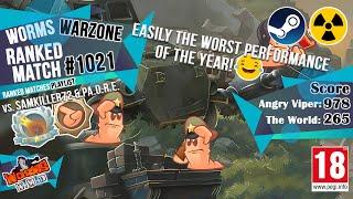 Ranked Match #1021: Samkiller72 & pa.D.R.E. vs. Angry Viper (No. 57) | Worms W.M.D Warzone️