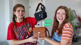 Swapping PURSES with my SISTER for a Day!