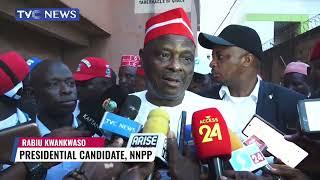 NNPP Presidential Candidate Kwankwaso Visits Abeokuta