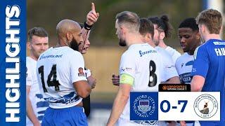 Ten-Man Hoops well beaten by Bucks | Oxford City 0-7 Buxton | Match Highlights