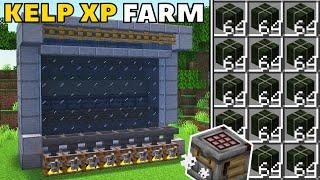 The BEST KELP XP Farm in Minecraft 1.21! - Bedrock & Java Edition Tutorial