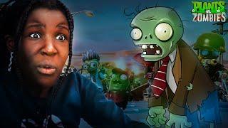 First Time Playing Plants Vs Zombies