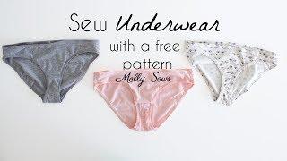 Sew Underwear with a Free Panties Pattern