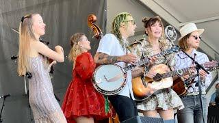 Molly Tuttle and Golden Highway “Big Backyard”/“This Land…”  Live at Newport Folk  July 26, 2024