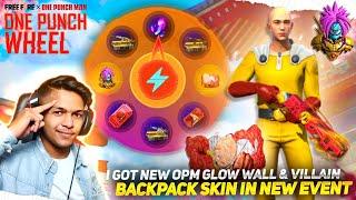 New One Punch Wheel I Got One Punch Man Bundle & New One Punch Gloo Wall Garena Free Fire 2021