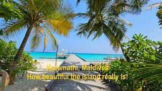 Kuramathi, Maldives (4K) March 2023 - How beautiful the island really is!