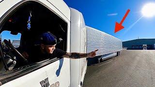 How To Back Up A Semi Truck/Trailer Easily