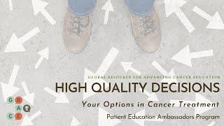 Resources and Tools: Part 7 - High Quality Decisions in Prostate Cancer with Dr. Kwon