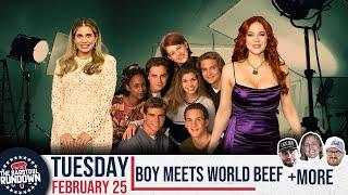 Boy Meets World Former Co-Stars Clash Over Podcast - Barstool Rundown - February 25th, 2025