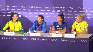 Yaroslava Mahuchikh Wins First Olympic Gold, Ukraine+ Australia Win 2 Medals Each | PRESS CONFERENCE